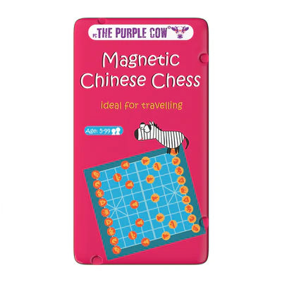 Purple Cow To Go Magnetic Travel Games - Chinese Chess