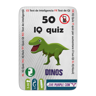Purple Cow 50 IQ Quiz Dinos