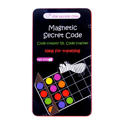 Purple Cow To Go Magnetic Travel Games - Secret Code