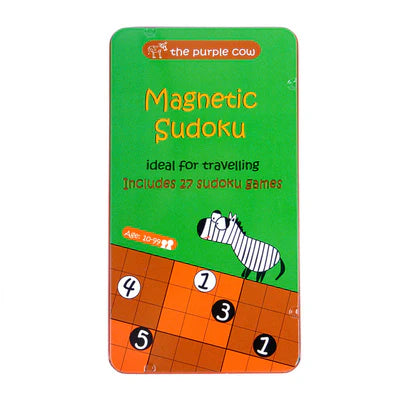 Purple Cow To Go Magnetic Travel Games: Sudoku