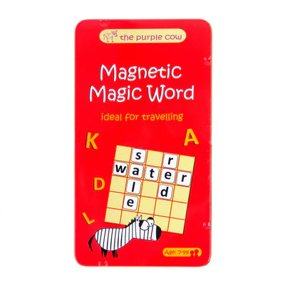 Purple Cow To Go Magnetic Travel Games: Magic Word