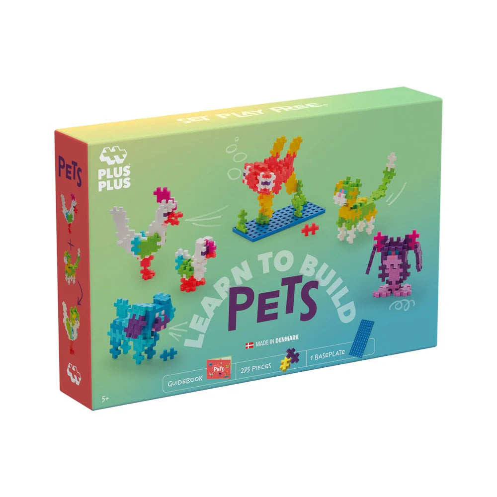 Plus-Plus Learn To Build Pets