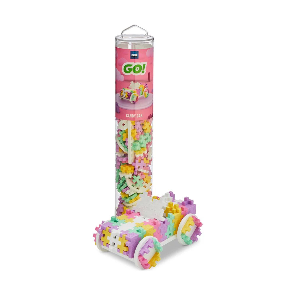 Plus-Plus Color Cars Candy Tube (200pcs)