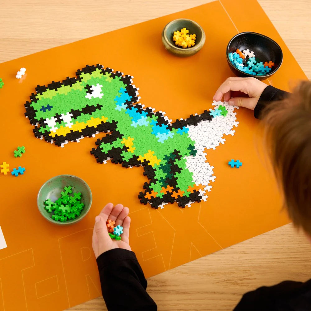 Plus-Plus Puzzle By Number: T-Rex (250pcs)