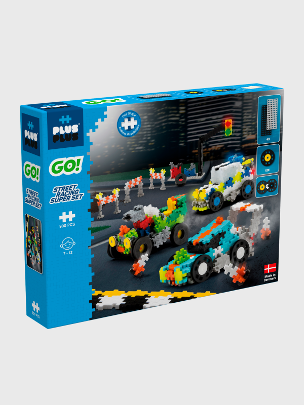 Plus-Plus Go! Street Racing Super Set