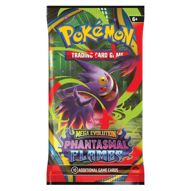 Pokemon TCG ME02 Phanstasmal Flames Booster