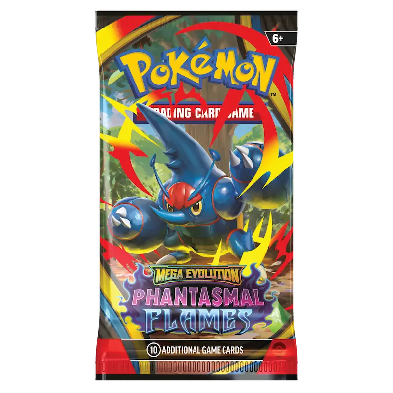 Pokemon TCG ME02 Phanstasmal Flames Booster