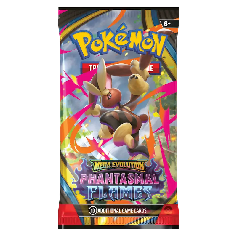 Pokemon TCG ME02 Phanstasmal Flames Booster