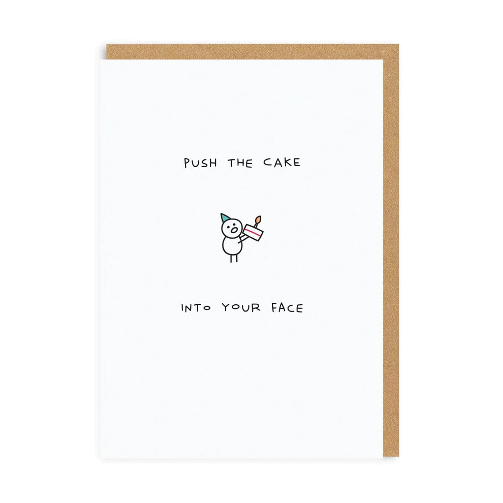 Ohh Deer Push The Cake Into Your Face