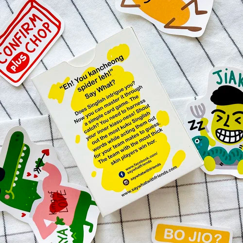 Say What? Learn Singlish Card Game