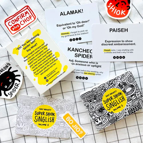 Say What? Learn Singlish Card Game