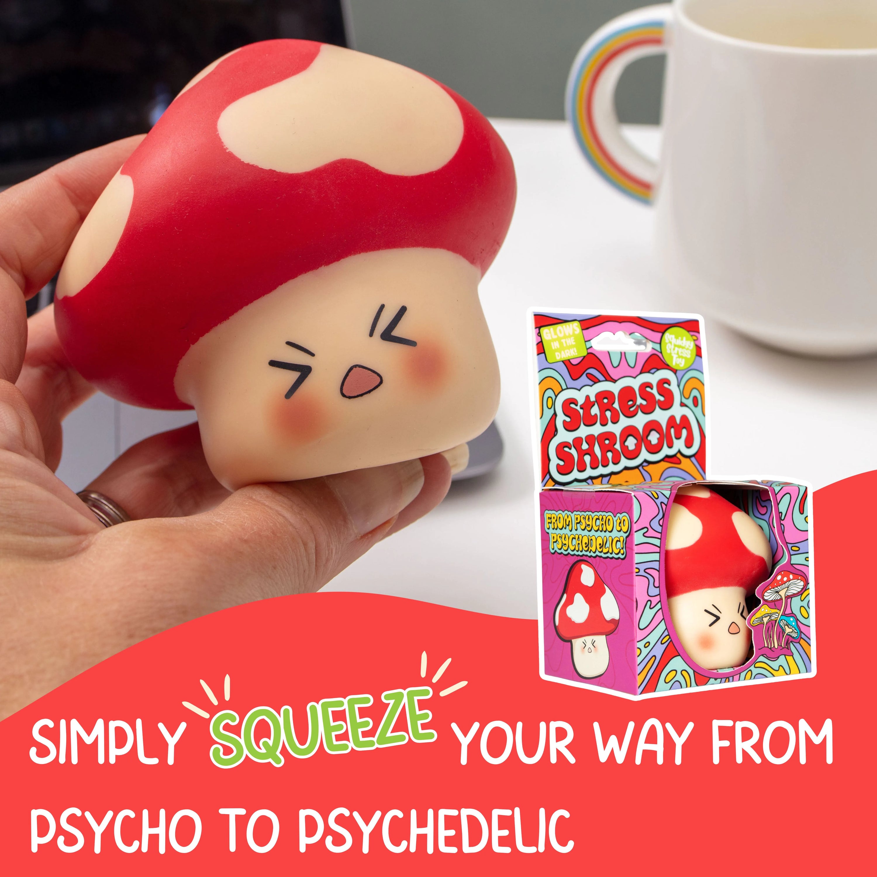 Boxer Gifts Stress Toy: Stress Shroom