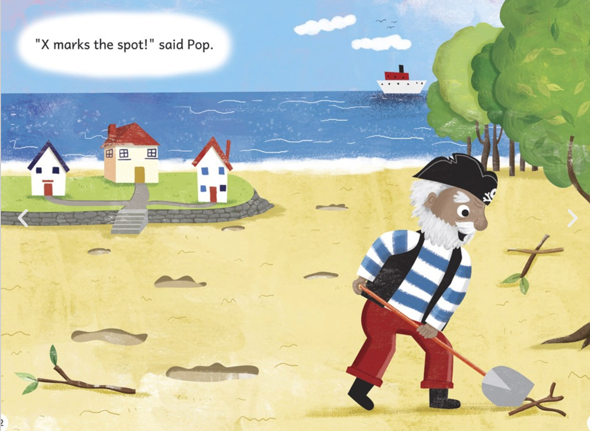 Maverick Early Reader Blue (Level 4): A Job For Pop