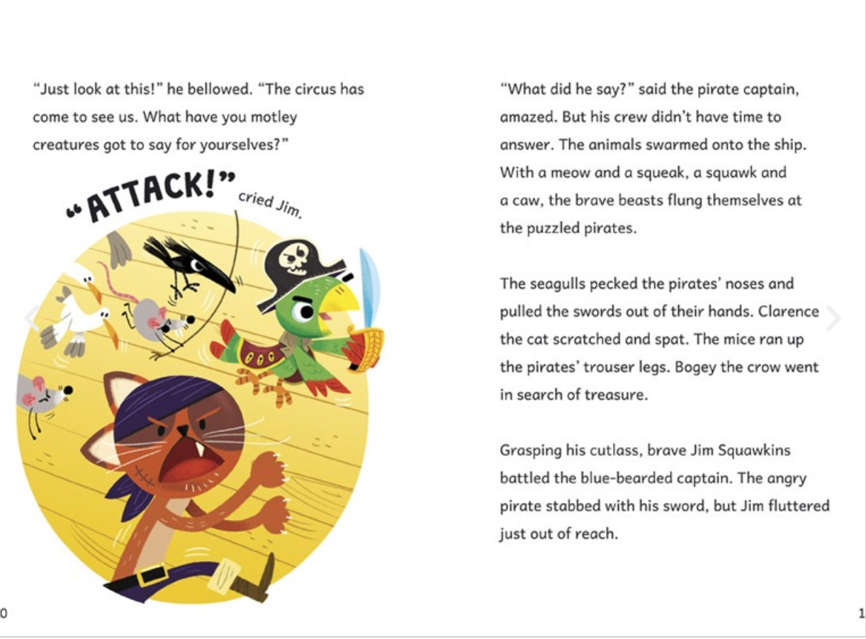 Maverick Early Reader White (Level 10): Pirate Parrot & The Knit-Wits