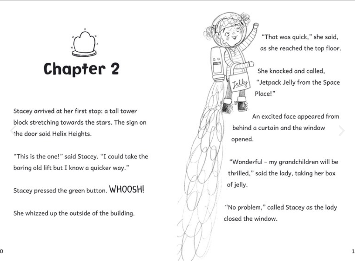 Maverick Early Reader White (Level 10): Jetpack Jelly
