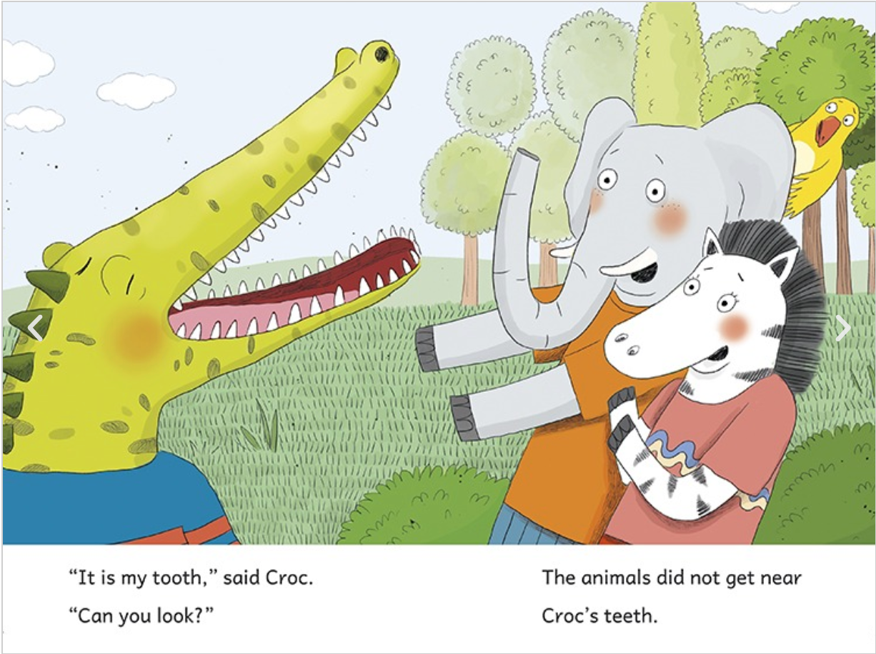 Maverick Early Reader Blue (Level 4): Croc At The Dentist