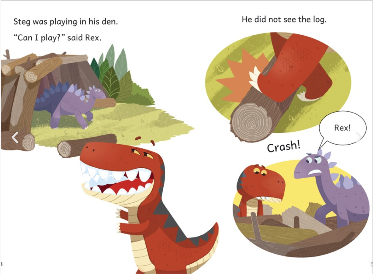 Maverick Early Reader Blue (Level 4): Specs For T-Rex