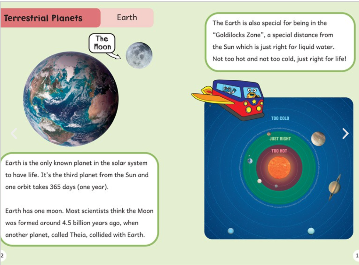 Maverick Early Reader White (Level 10): Our Place In Space