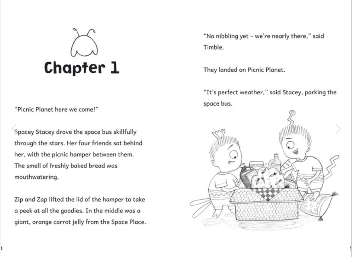 Maverick Early Reader White (Level 10): Picnic Planet