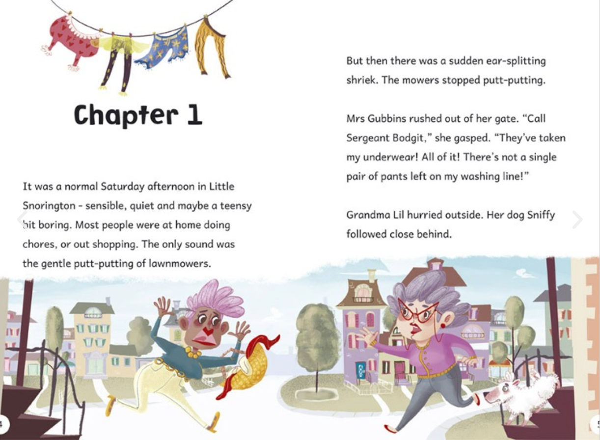 Maverick Early Reader White (Level 10): The Great Pants Robbery