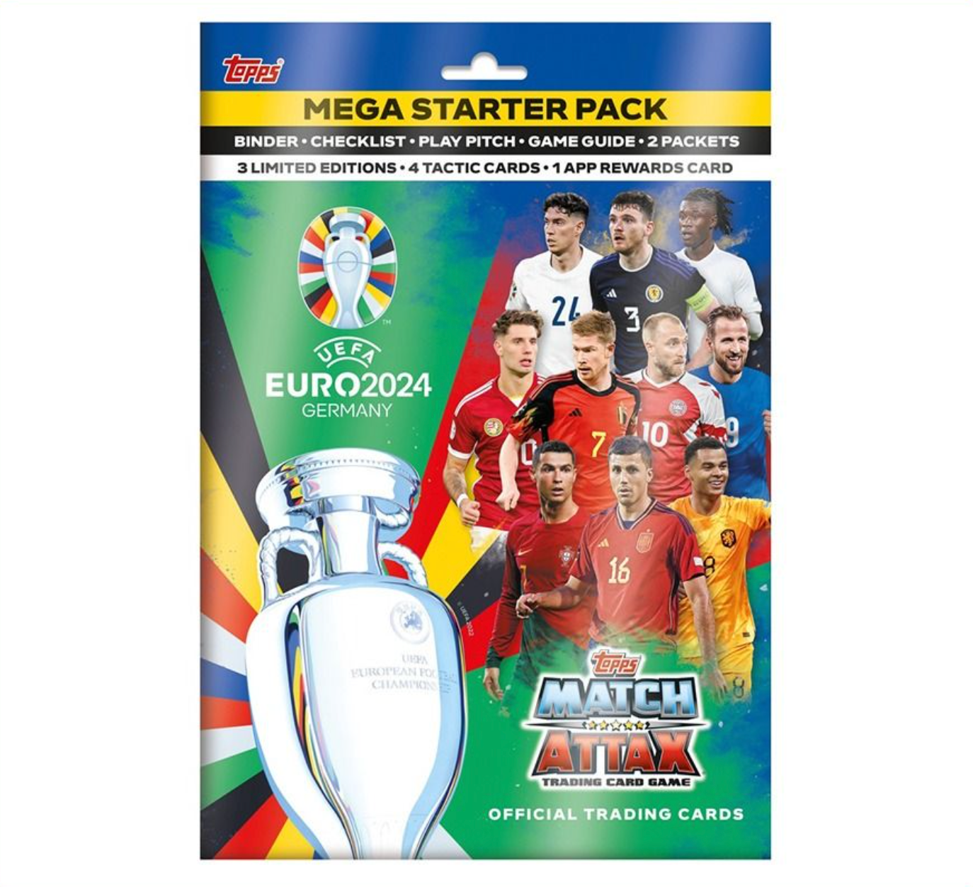Topps Match Attax UEFA Euro 2024 Starter Pack