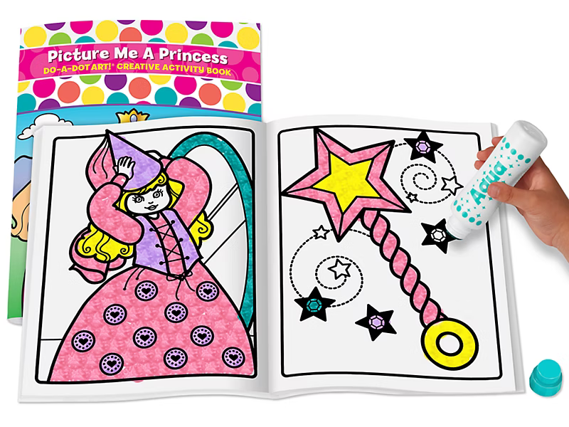 Do-A-Dot Art Book: Picture Me A Princess