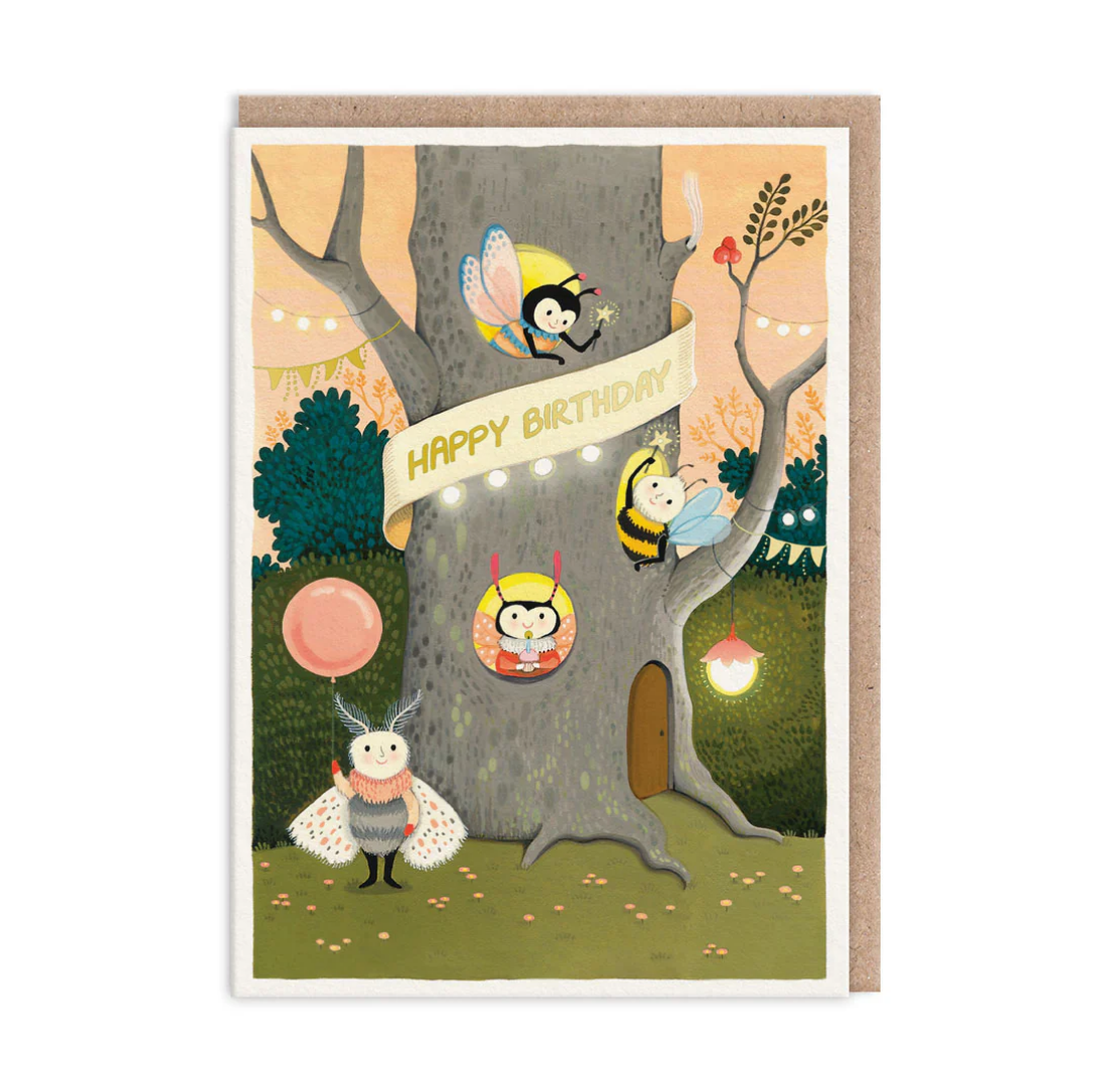 Ohh Deer Happy Birthday Bees