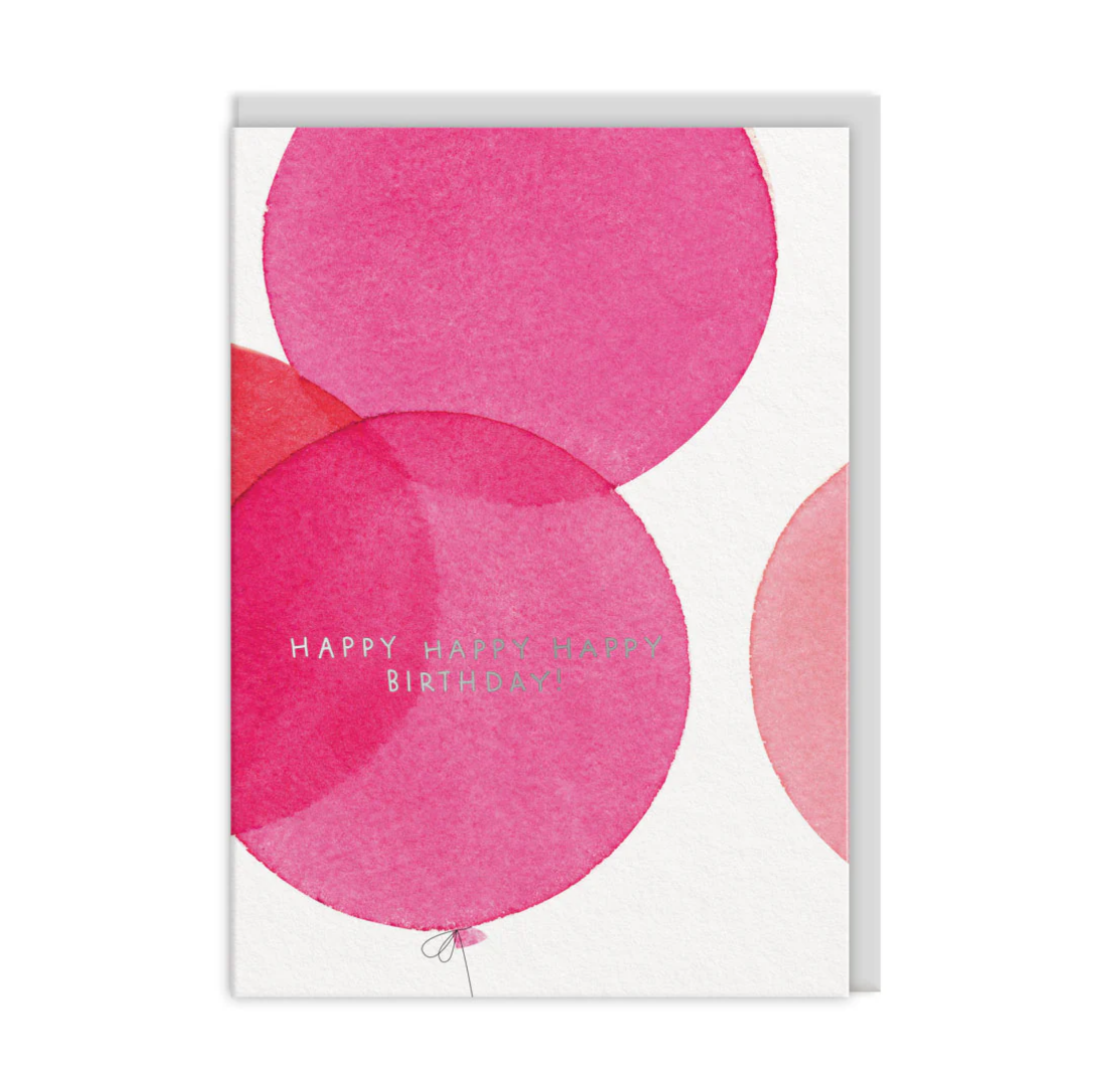 Ohh Deer Pink Balloons Birthday