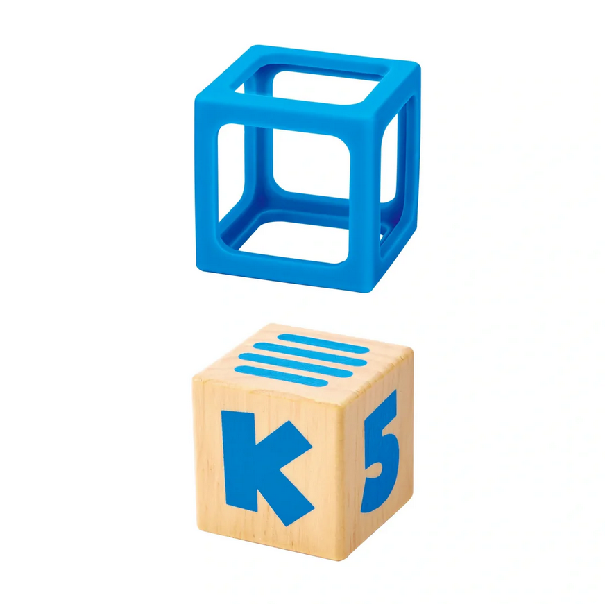 Hape Silicone Wood Blocks (10pcs)