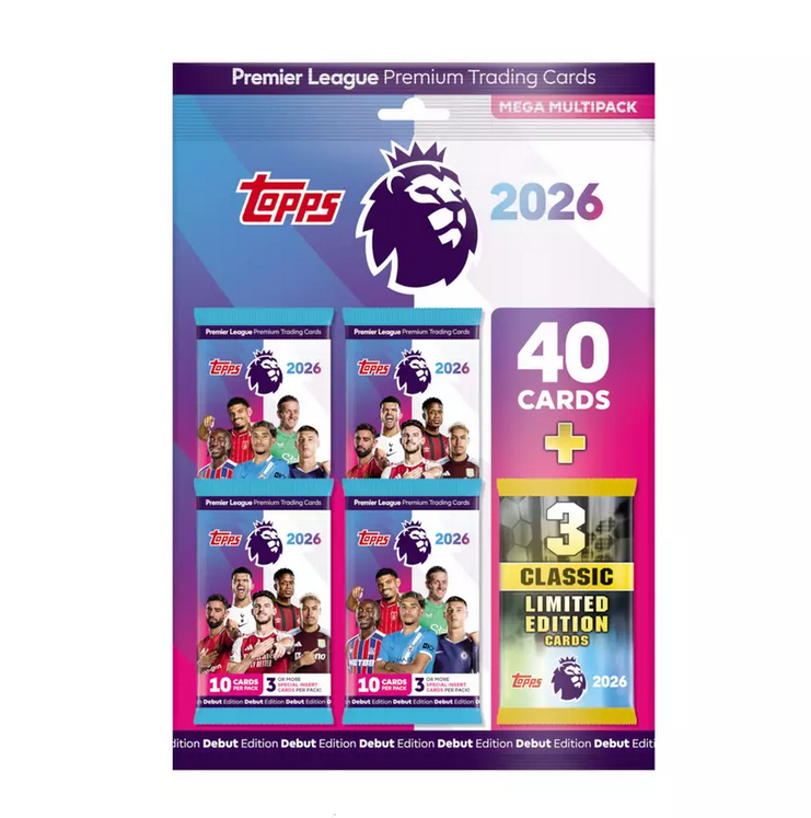 Topps Premier League 2025/26 Mega Multipack