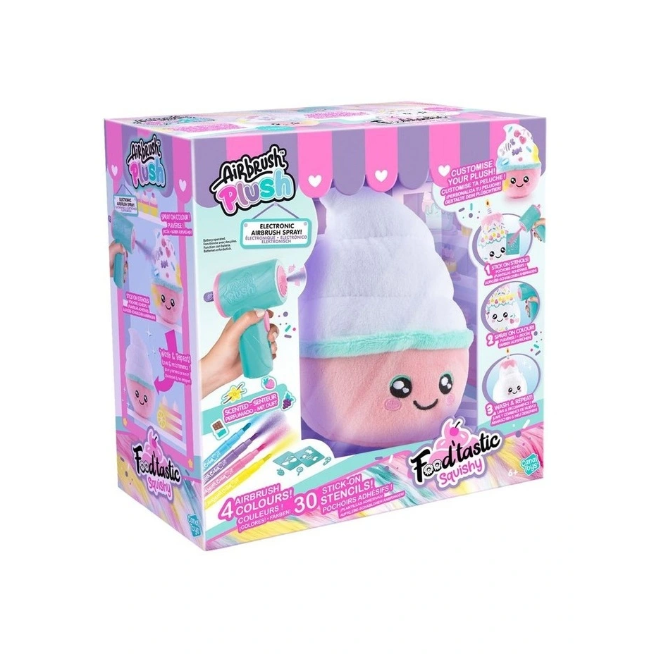 Airbrush Plush Foodtastic Squish