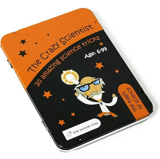 Purple Cow Crazy Scientist Activity Cards: Forces & Energy
