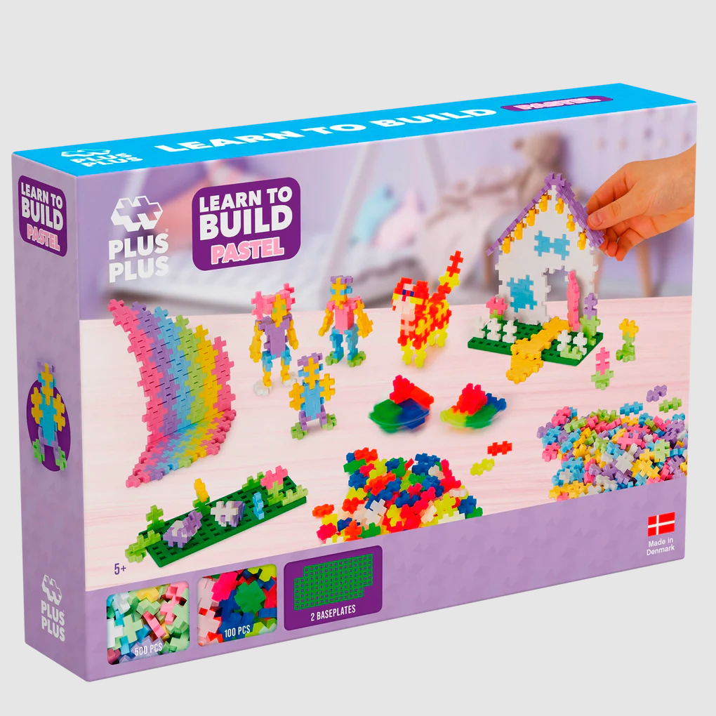 Plus-Plus Learn to Build - Pastel