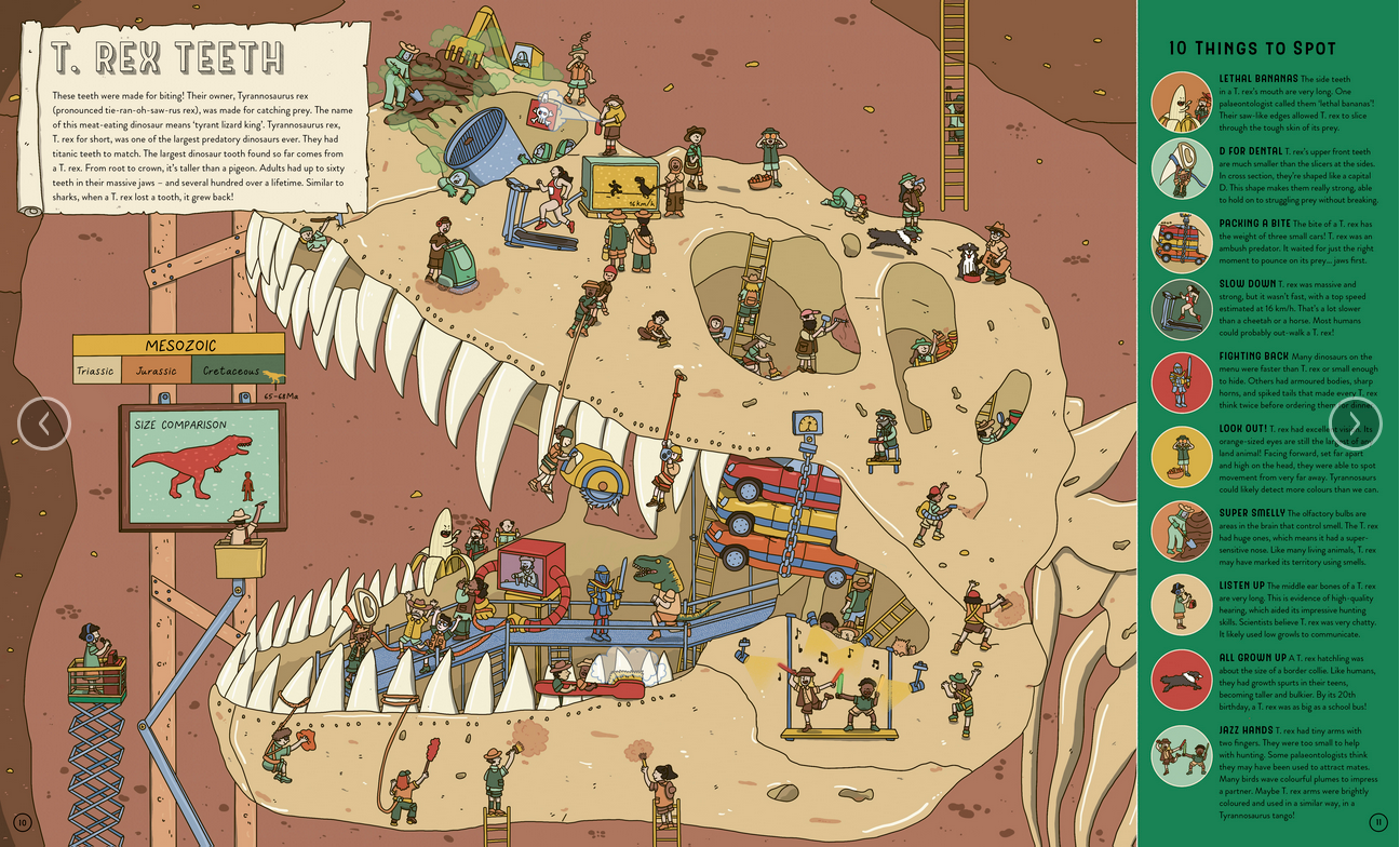 Up Close and Incredible: Dinosaurs