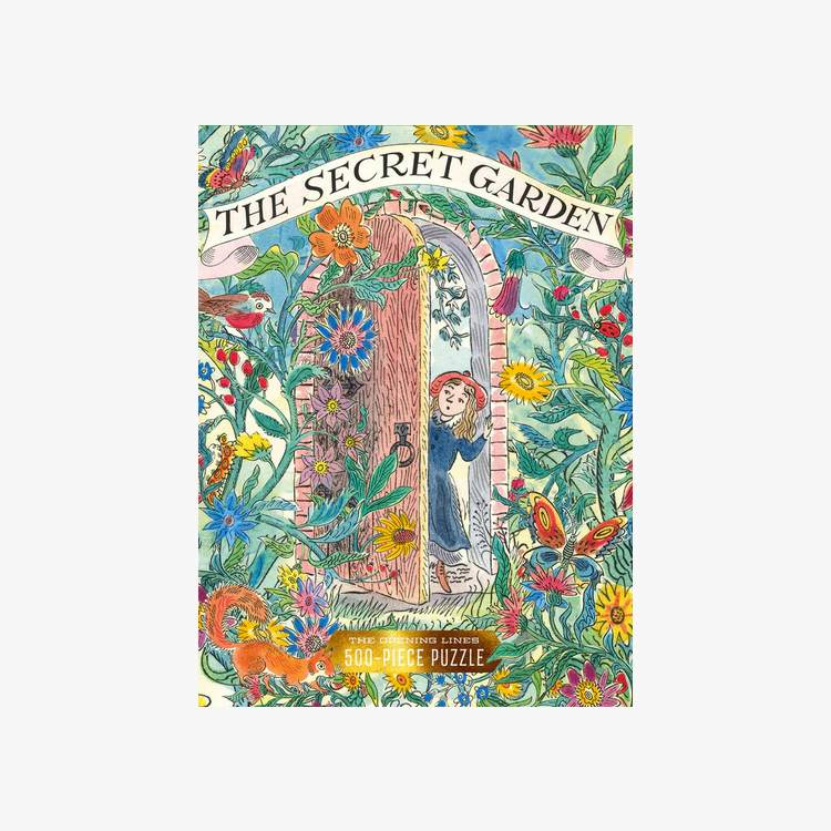 A 500-Piece Jigsaw Puzzle: Secret Garden