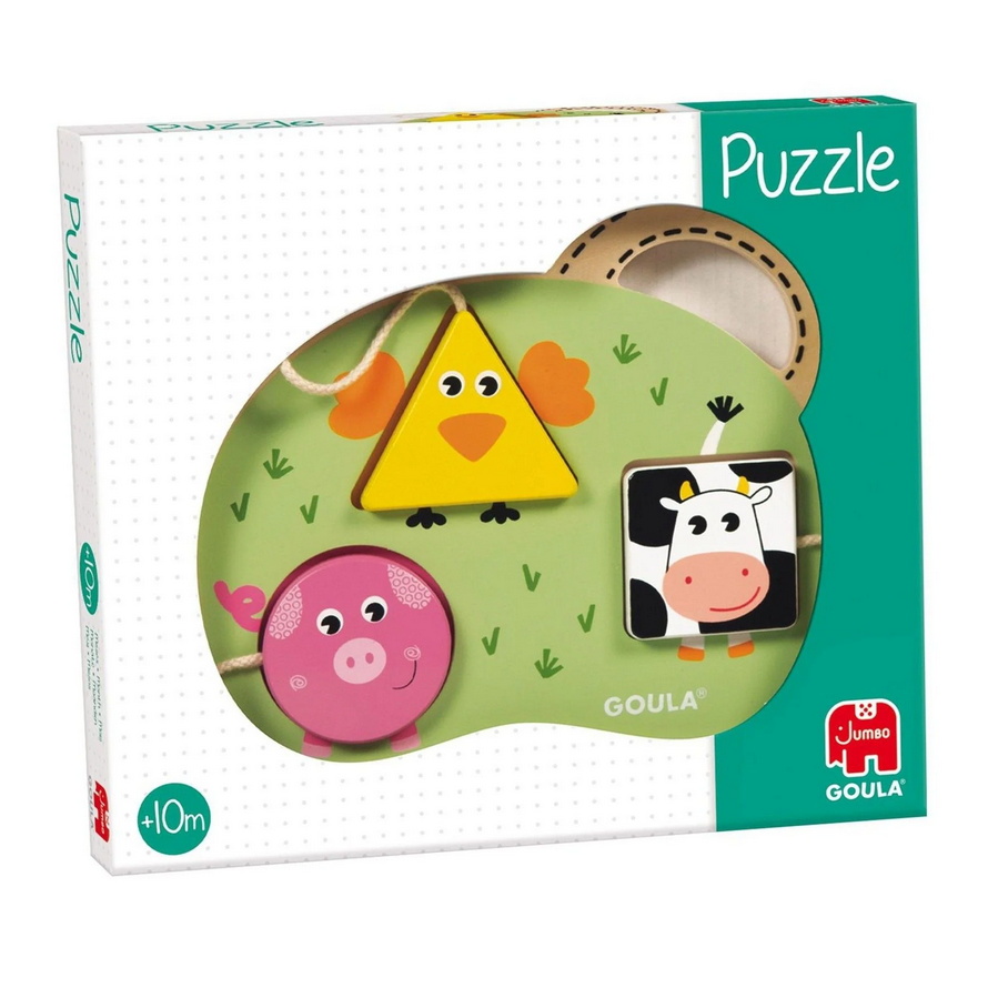 Goula 3 Farm Animals Puzzle