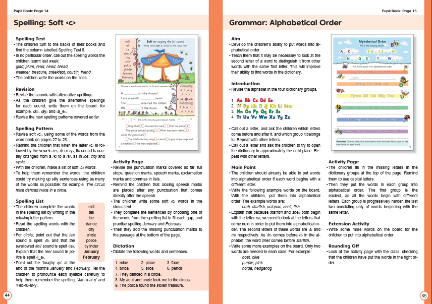 Jolly Literacy: Spelling, Grammar & Punctuation Teachers Book 2