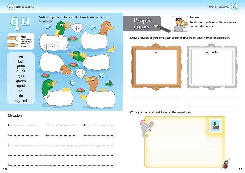 Jolly Literacy: Spelling, Grammar & Punctuation Pupil Book 1
