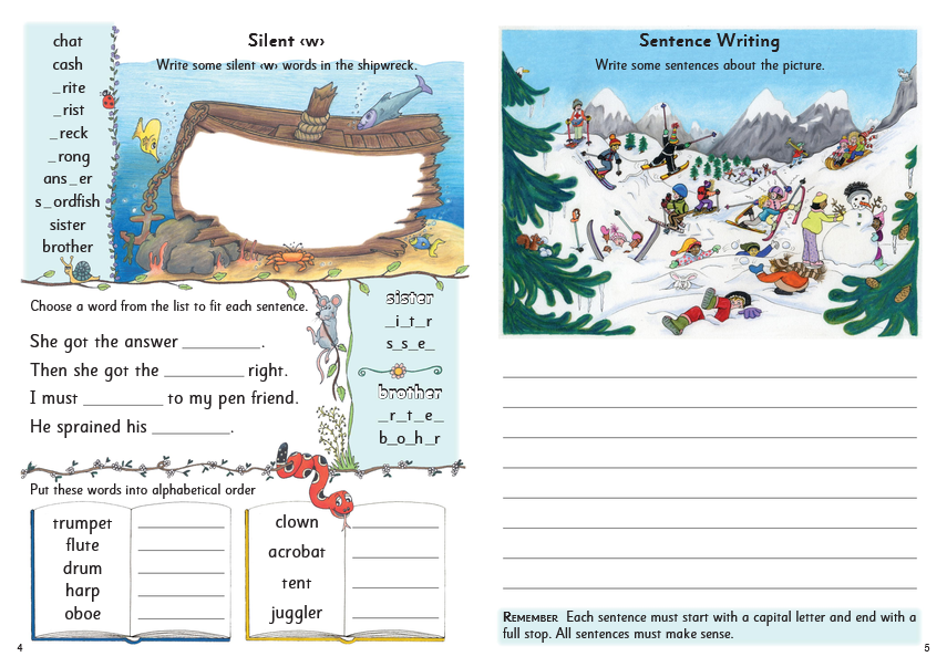 Jolly Literacy: Spelling, Grammar & Punctuation Pupil Book 2