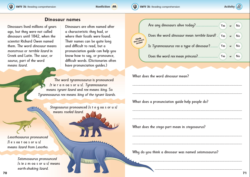 Jolly Literacy: Comprehension Pupil Book 1