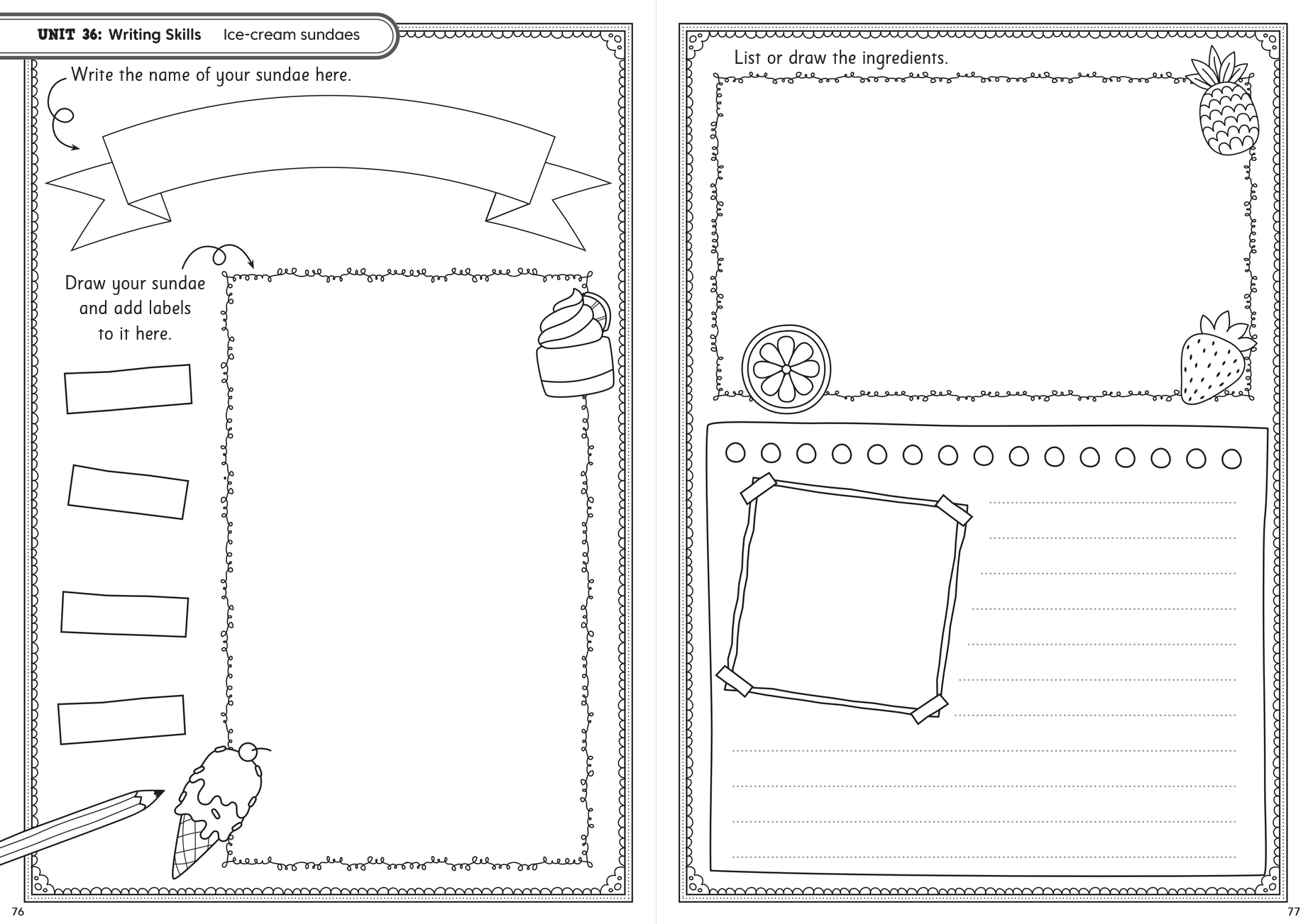 Jolly Literacy: Creative Writing Workbook 1