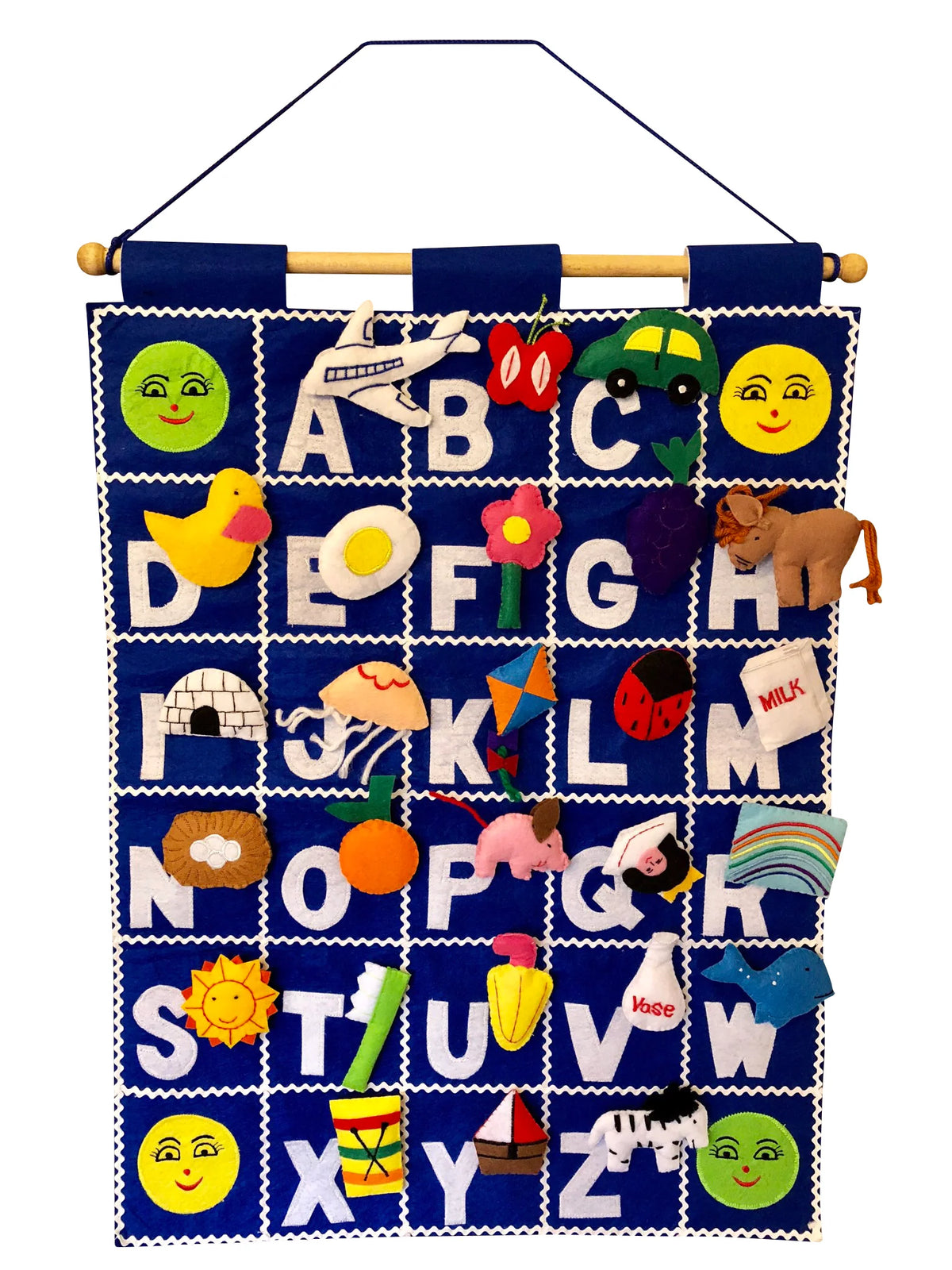 SmartMama Soft Play Fabric Wall Chart: My ABC Chart – The Toy Folks