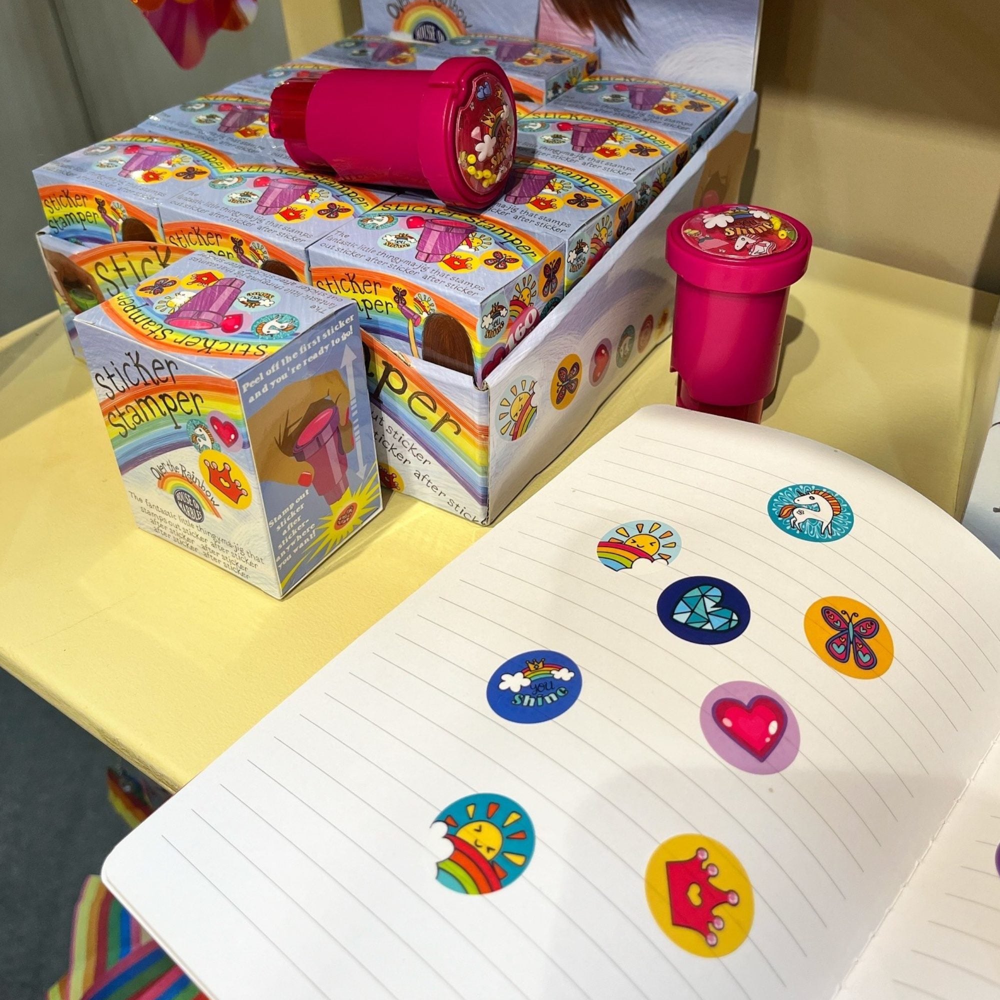 House of Marbles Rainbow Sticker Stamper