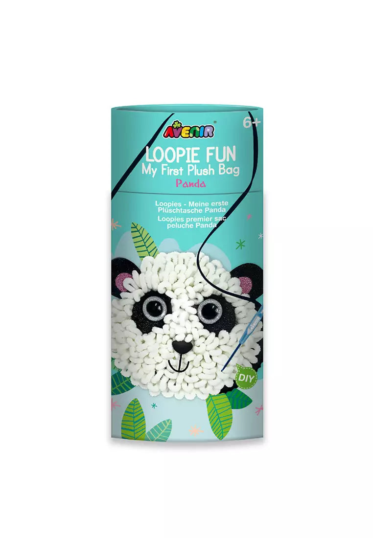 Avenir Loopie Fun My First Plush Bag - Panda