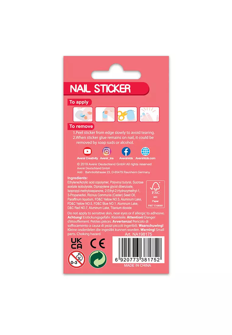 Avenir Small Nail Stickers - Fruit