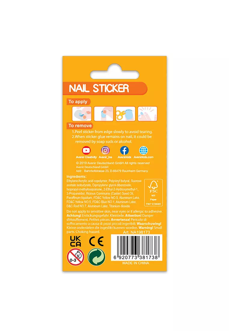 Avenir Small Nail Stickers - Animals