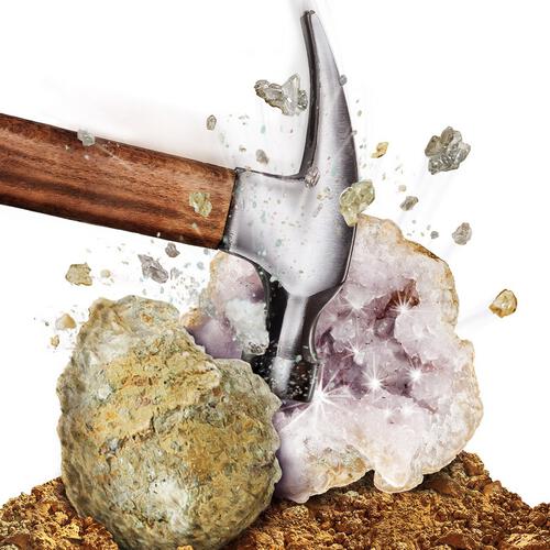 National Geographic Break Your Own Geode (5pcs)