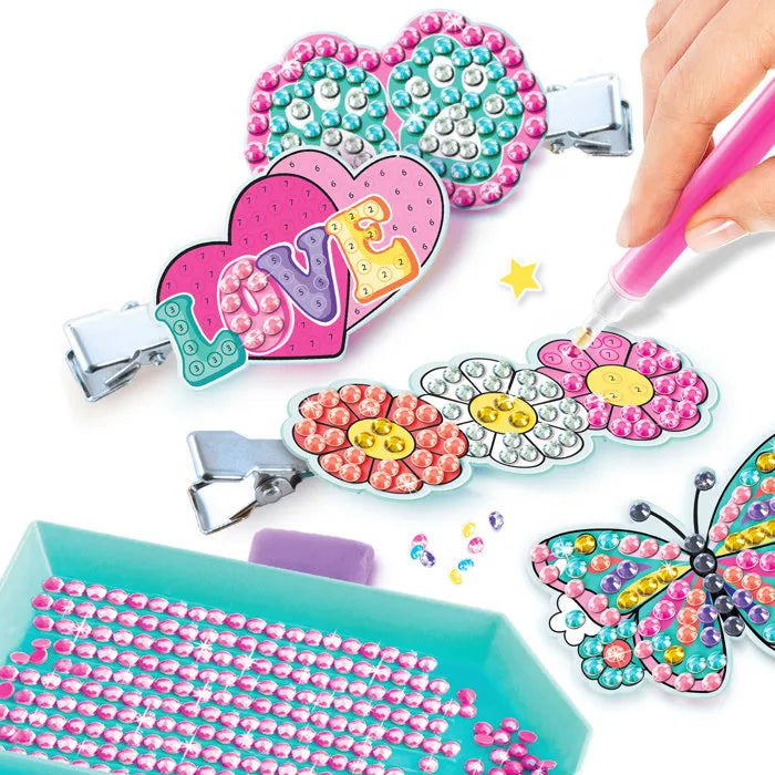 Style 4 Ever Diamond Art Hair Clip Set
