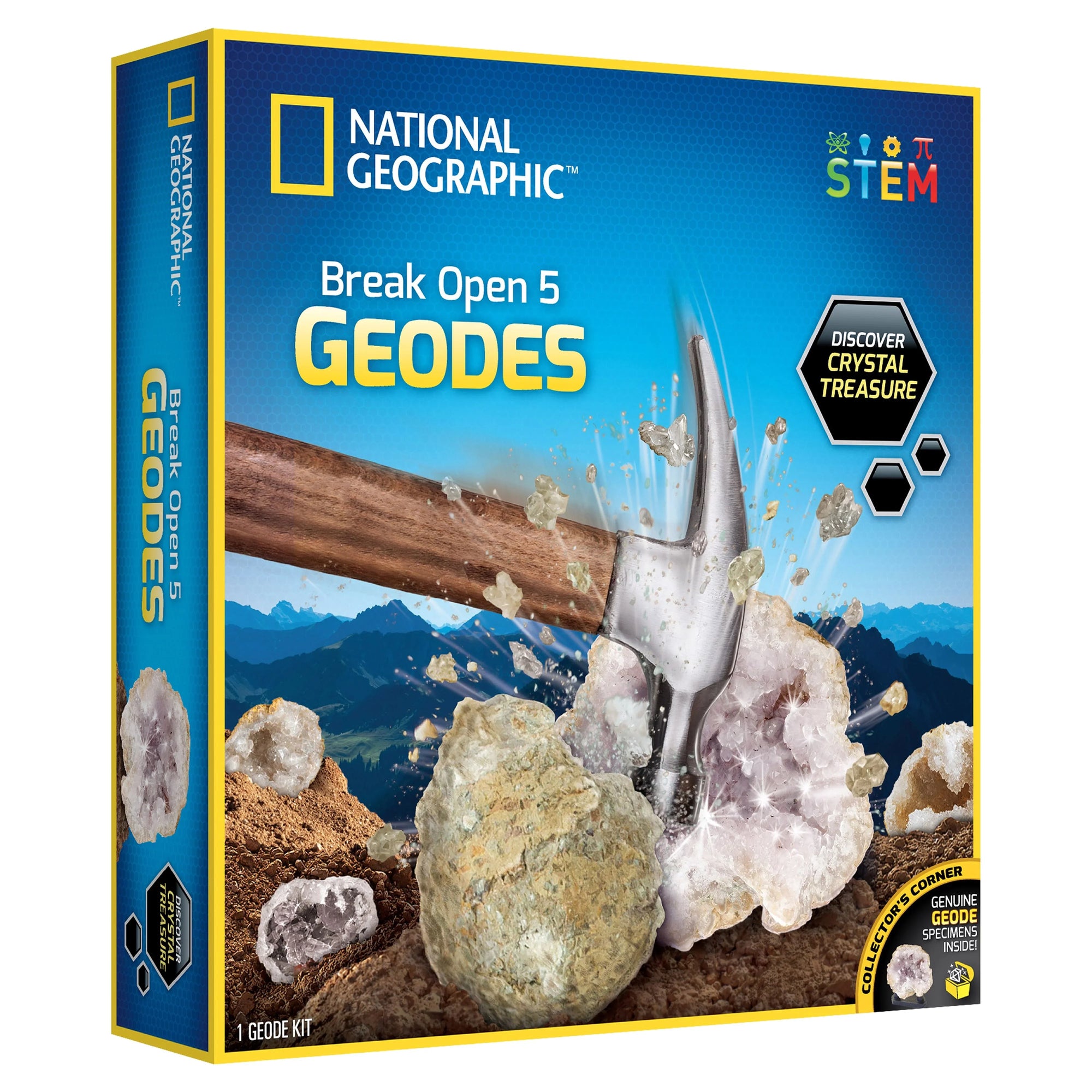 National Geographic Break Your Own Geode (5pcs)