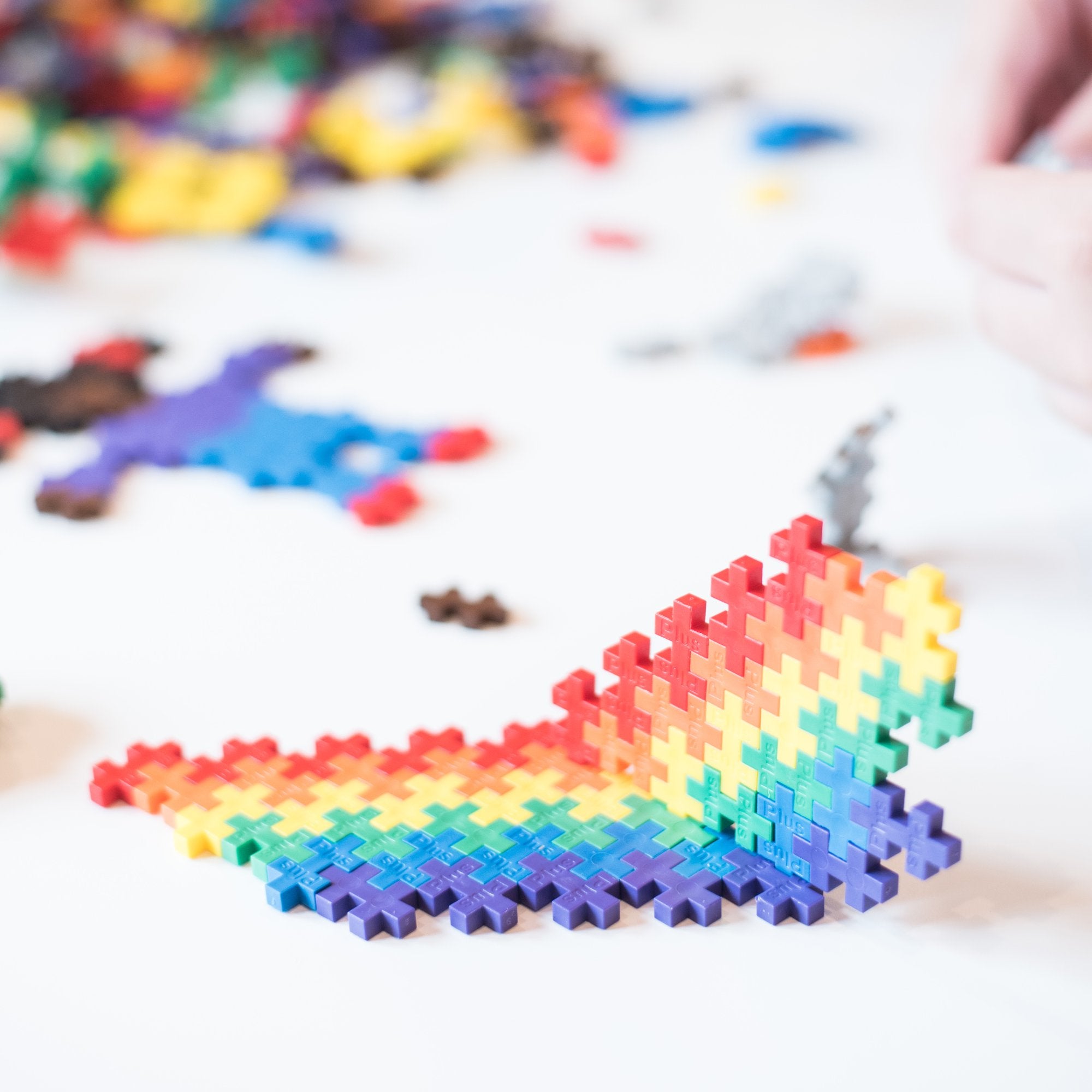 Plus-Plus Rainbow Mix / 240 pcs Tube